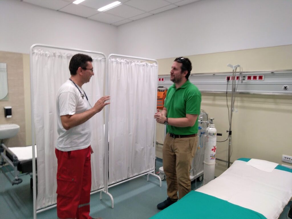 Dr Maratonac Damir Matušćak u hitnoj pomoći