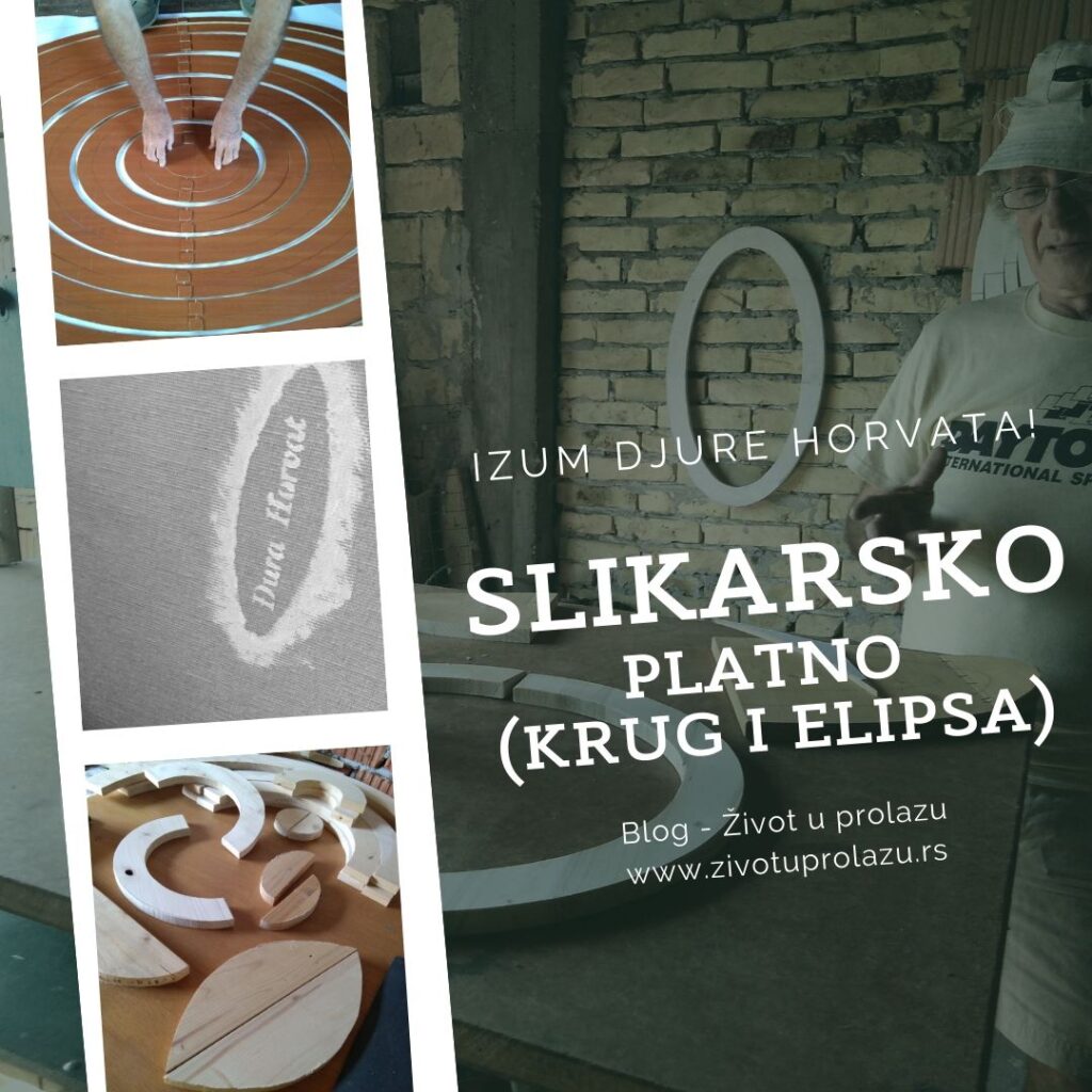 Djuro Horvat okrugla platna krug i elipsa