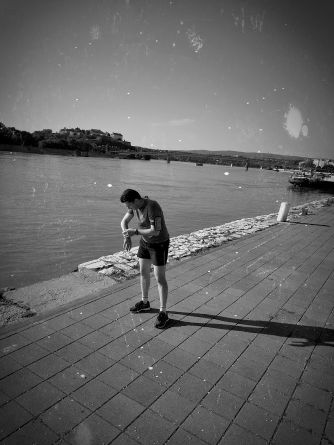 Jutarnji trening na Sunčanom Keju Dr Maratonac 