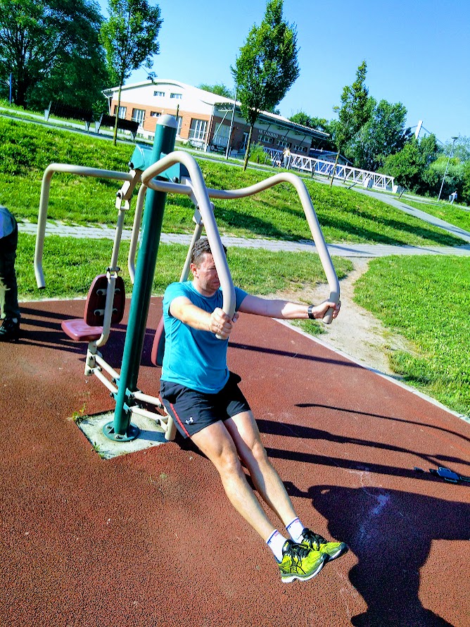 Dr Maratonac Damir Matušćak na treningu