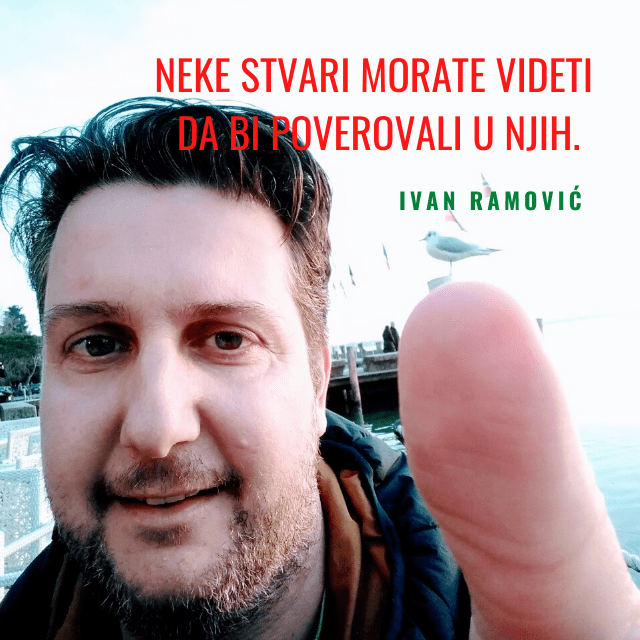 Ivan Ramović – poster sa motivacionim tekstom