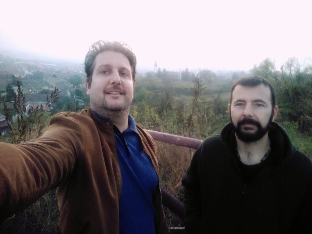 autor bloga Život u prolazu sa Milanom Vučkovićem, sokolarom iz Titela, na Titelskom bregu